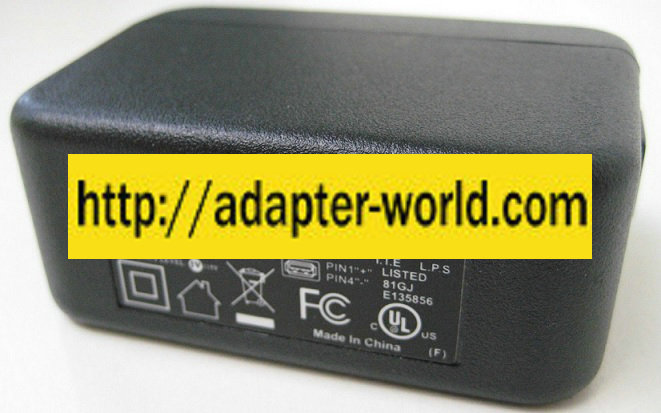 DVE DSC-5P-01 US 50100 AC ADAPTER 5VDC 1A New USB Connector Wal